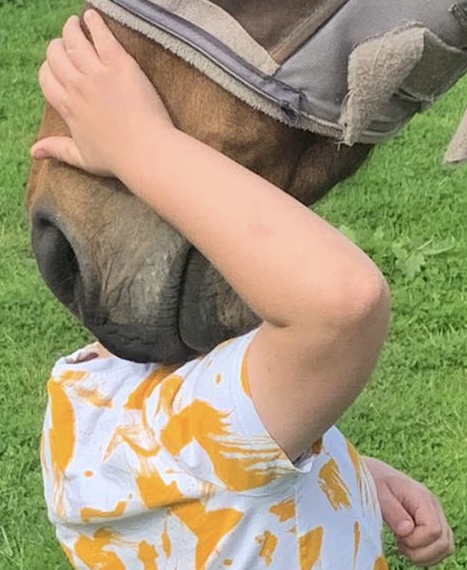 charlie with milo